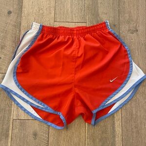 Nike Women's Athletic Shorts - Red and Blue